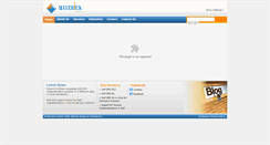 Desktop Screenshot of maverickinfotec.com